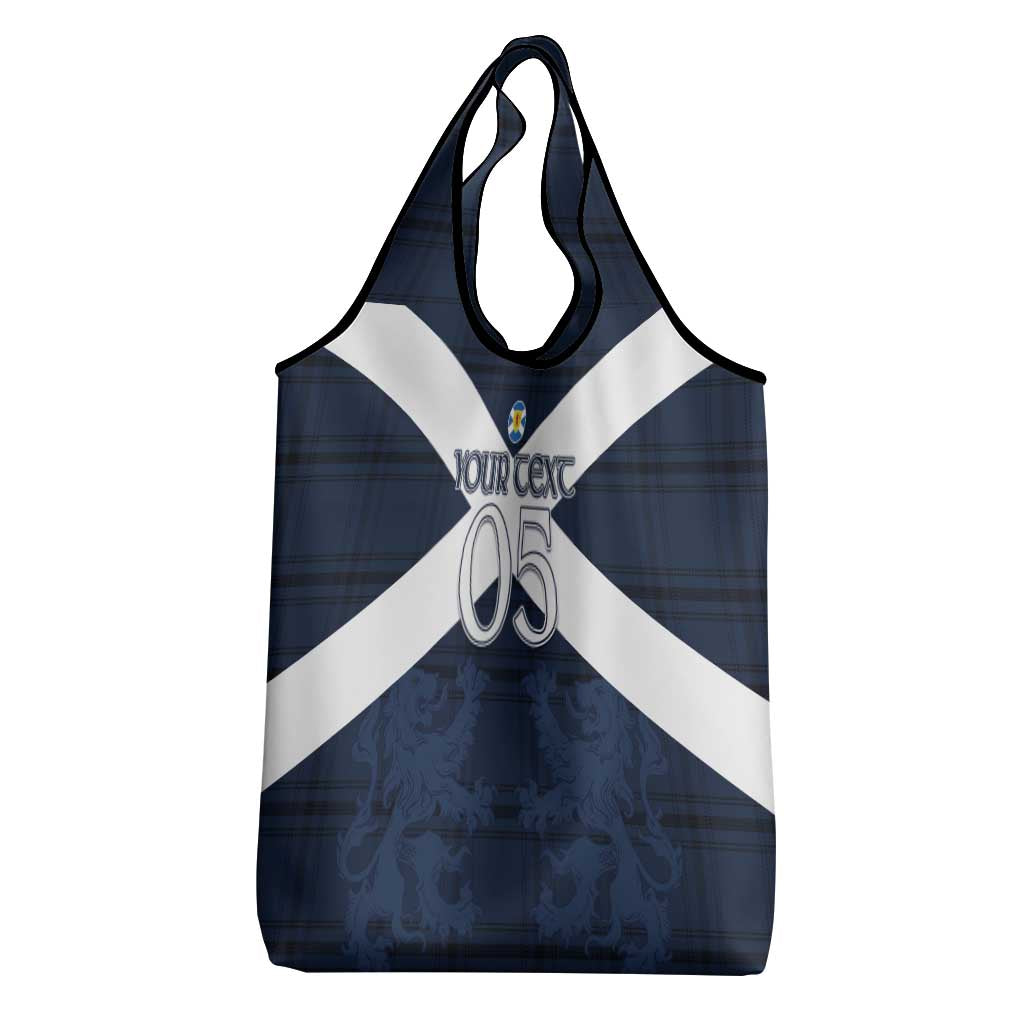 Custom Scotland Tartan Football Grocery Bag Flag Style - Wonder Print Shop