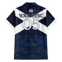 Custom Scotland Tartan Football Hawaiian Shirt Flag Style - Wonder Print Shop