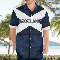 Custom Scotland Tartan Football Hawaiian Shirt Flag Style - Wonder Print Shop