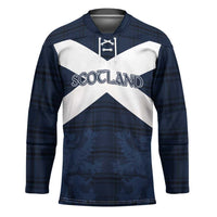 Custom Scotland Tartan Football Hockey Jersey Flag Style - Wonder Print Shop