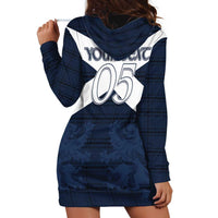 Custom Scotland Tartan Football Hoodie Dress Flag Style - Wonder Print Shop