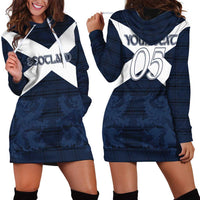 Custom Scotland Tartan Football Hoodie Dress Flag Style - Wonder Print Shop