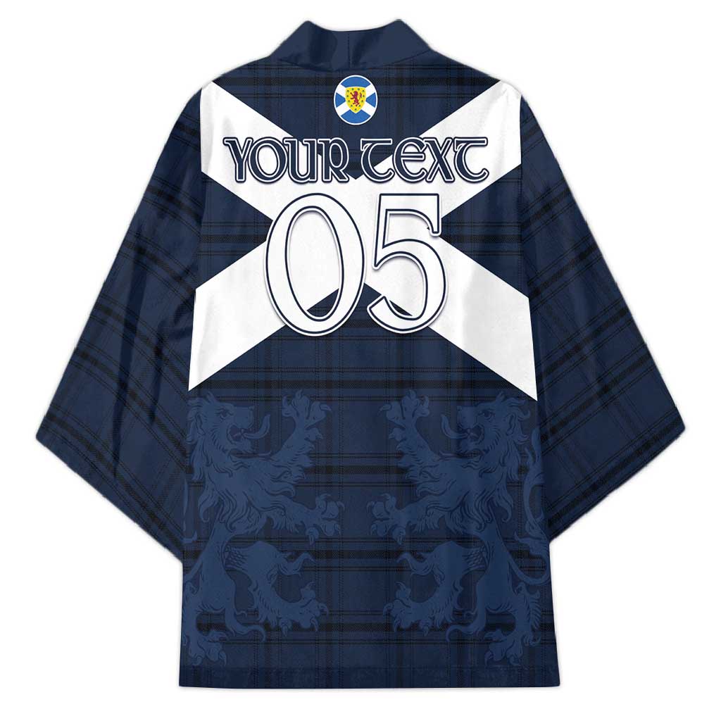 Custom Scotland Tartan Football Kimono Flag Style - Wonder Print Shop