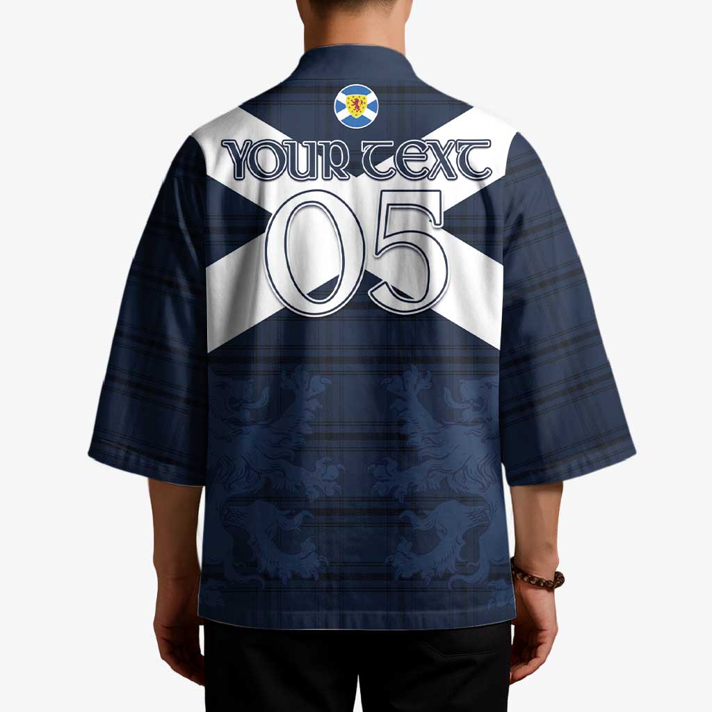 Custom Scotland Tartan Football Kimono Flag Style - Wonder Print Shop