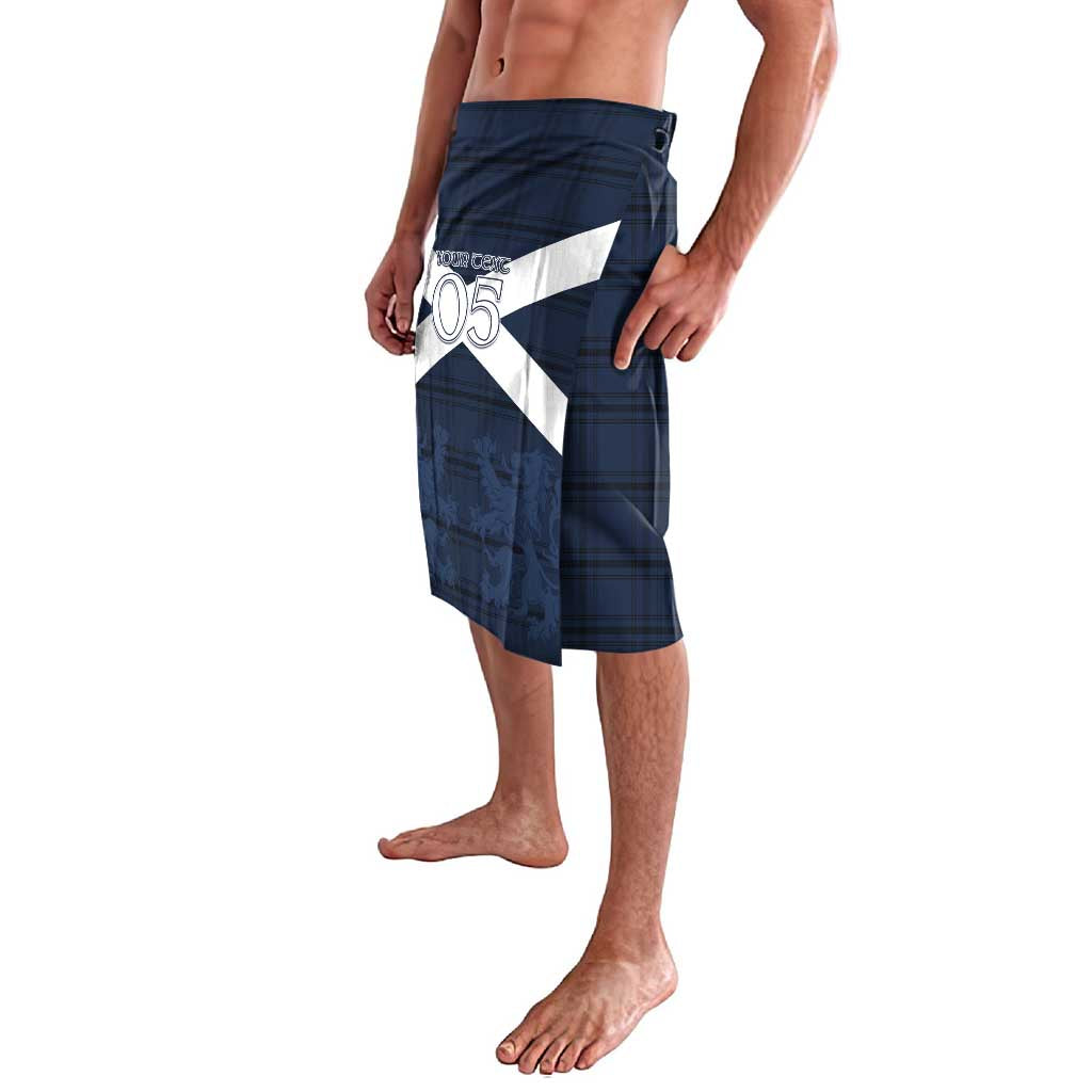 Custom Scotland Tartan Football Lavalava Flag Style - Wonder Print Shop