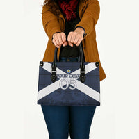Custom Scotland Tartan Football Leather Bag Flag Style - Wonder Print Shop