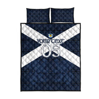 Custom Scotland Tartan Football Quilt Bed Set Flag Style - Wonder Print Shop