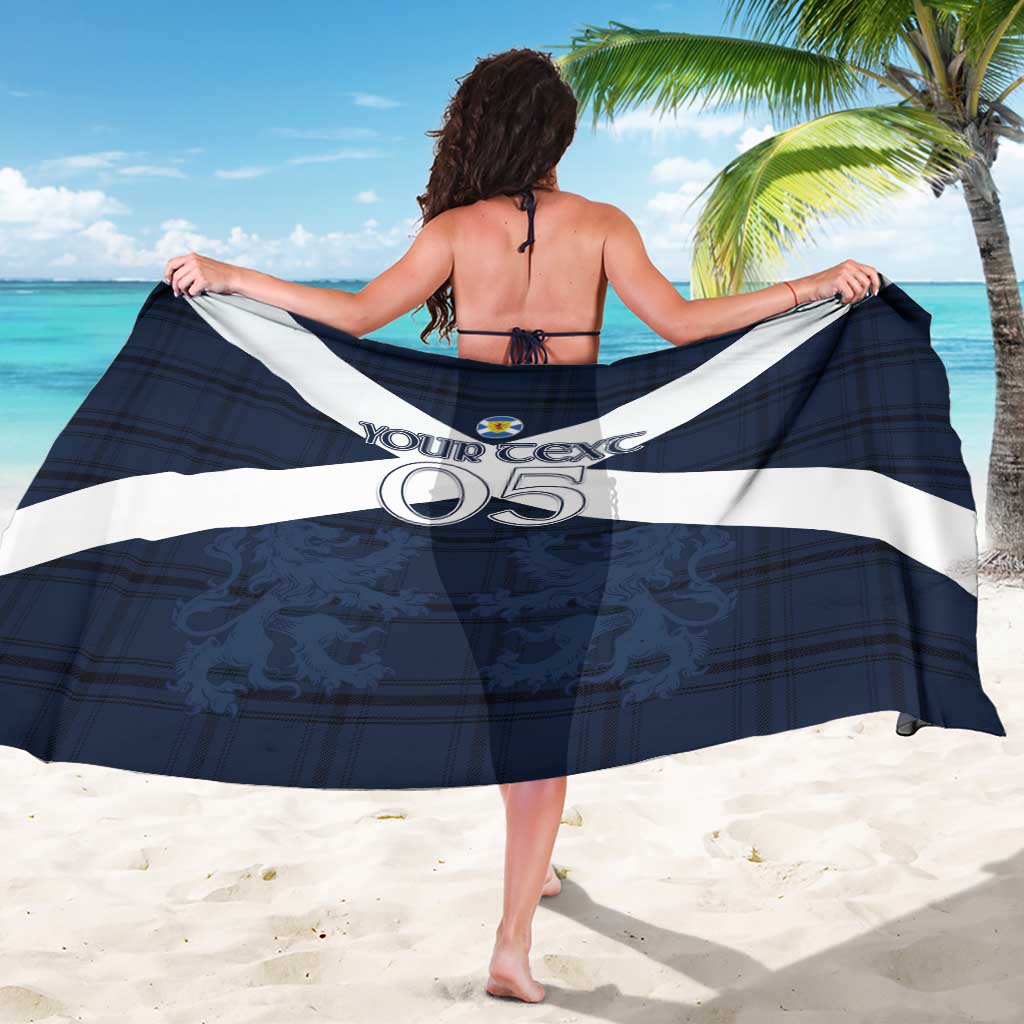 Custom Scotland Tartan Football Sarong Flag Style - Wonder Print Shop