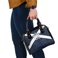 Custom Scotland Tartan Football Shoulder Handbag Flag Style - Wonder Print Shop