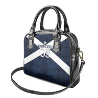 Custom Scotland Tartan Football Shoulder Handbag Flag Style - Wonder Print Shop