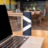 Scotland Tartan Football Skinny Tumbler Flag Style - Wonder Print Shop