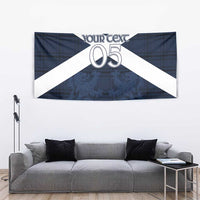Custom Scotland Tartan Football Tapestry Flag Style - Wonder Print Shop