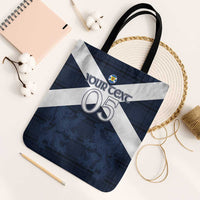 Custom Scotland Tartan Football Tote Bag Flag Style - Wonder Print Shop