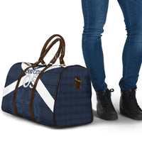 Custom Scotland Tartan Football Travel Bag Flag Style - Wonder Print Shop