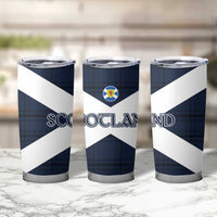 Scotland Tartan Football Tumbler Cup Flag Style - Wonder Print Shop