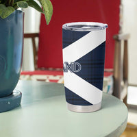 Scotland Tartan Football Tumbler Cup Flag Style - Wonder Print Shop