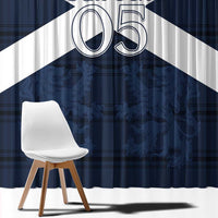 Custom Scotland Tartan Football Window Curtain Flag Style - Wonder Print Shop