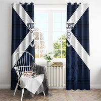 Custom Scotland Tartan Football Window Curtain Flag Style - Wonder Print Shop