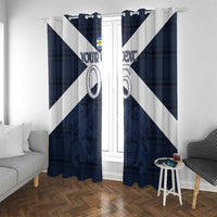 Custom Scotland Tartan Football Window Curtain Flag Style - Wonder Print Shop