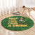 Happy St Patrick's Day Round Carpet Leprechaun With Beer