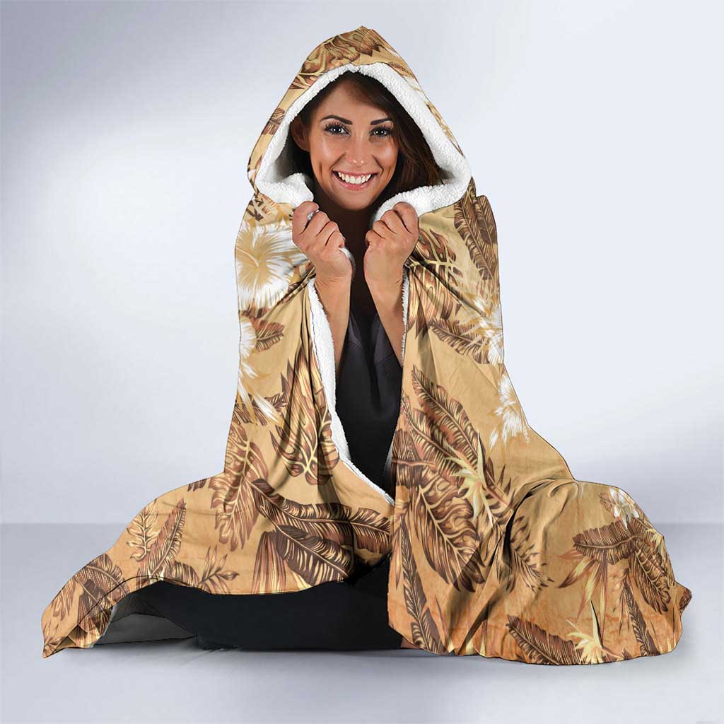 Aloha Hawaii Biker Hooded Blanket Ride To Paradise