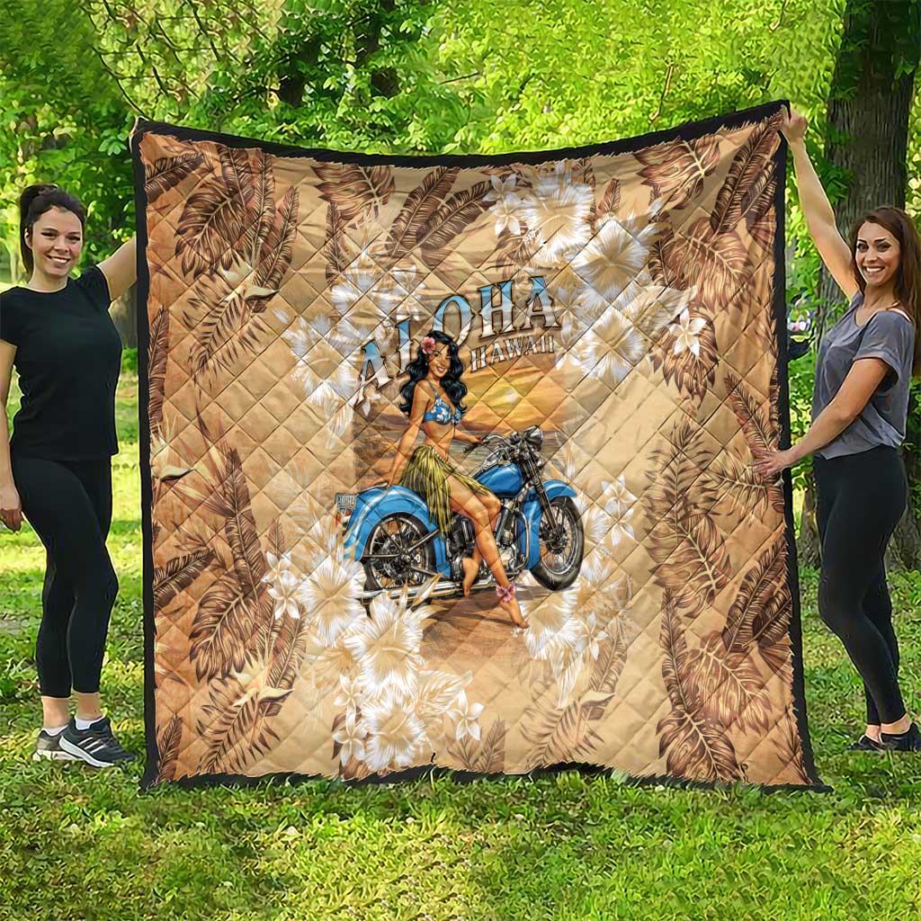 Aloha Hawaii Biker Quilt Ride To Paradise