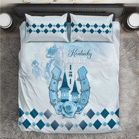 Kentucky Horse Racing Bedding Set 151st Anniversary Blue Version LT05