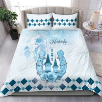 Kentucky Horse Racing Bedding Set 151st Anniversary Blue Version LT05