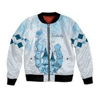 Kentucky Horse Racing Bomber Jacket 151st Anniversary Blue Version LT05