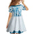 Kentucky Horse Racing Kid Short Sleeve Dress 151st Anniversary Blue Version LT05