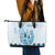 Kentucky Horse Racing Leather Tote Bag 151st Anniversary Blue Version LT05