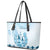 Kentucky Horse Racing Leather Tote Bag 151st Anniversary Blue Version LT05