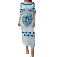 Kentucky Horse Racing Puletasi 151st Anniversary Blue Version LT05