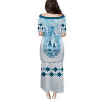 Kentucky Horse Racing Puletasi 151st Anniversary Blue Version LT05