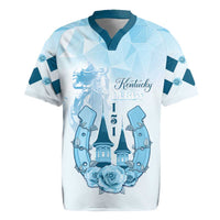 Kentucky Horse Racing Rugby Jersey 151st Anniversary Blue Version LT05