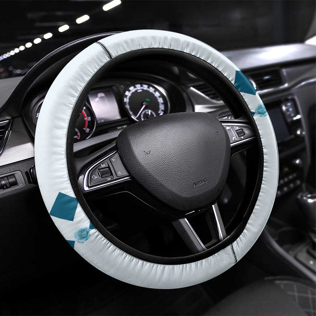 Kentucky Horse Racing Steering Wheel Cover 151st Anniversary Blue Version LT05