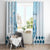 Kentucky Horse Racing Window Curtain 151st Anniversary Blue Version LT05