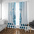 Kentucky Horse Racing Window Curtain 151st Anniversary Blue Version LT05