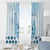 Kentucky Horse Racing Window Curtain 151st Anniversary Blue Version LT05