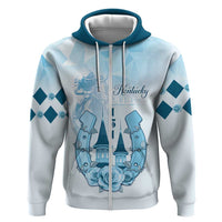 Kentucky Horse Racing Zip Hoodie 151st Anniversary Blue Version LT05
