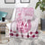 Kentucky Horse Racing Blanket 151st Anniversary Pink Version LT05