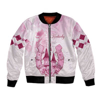 Kentucky Horse Racing Bomber Jacket 151st Anniversary Pink Version LT05