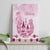 Kentucky Horse Racing Canvas Wall Art 151st Anniversary Pink Version LT05