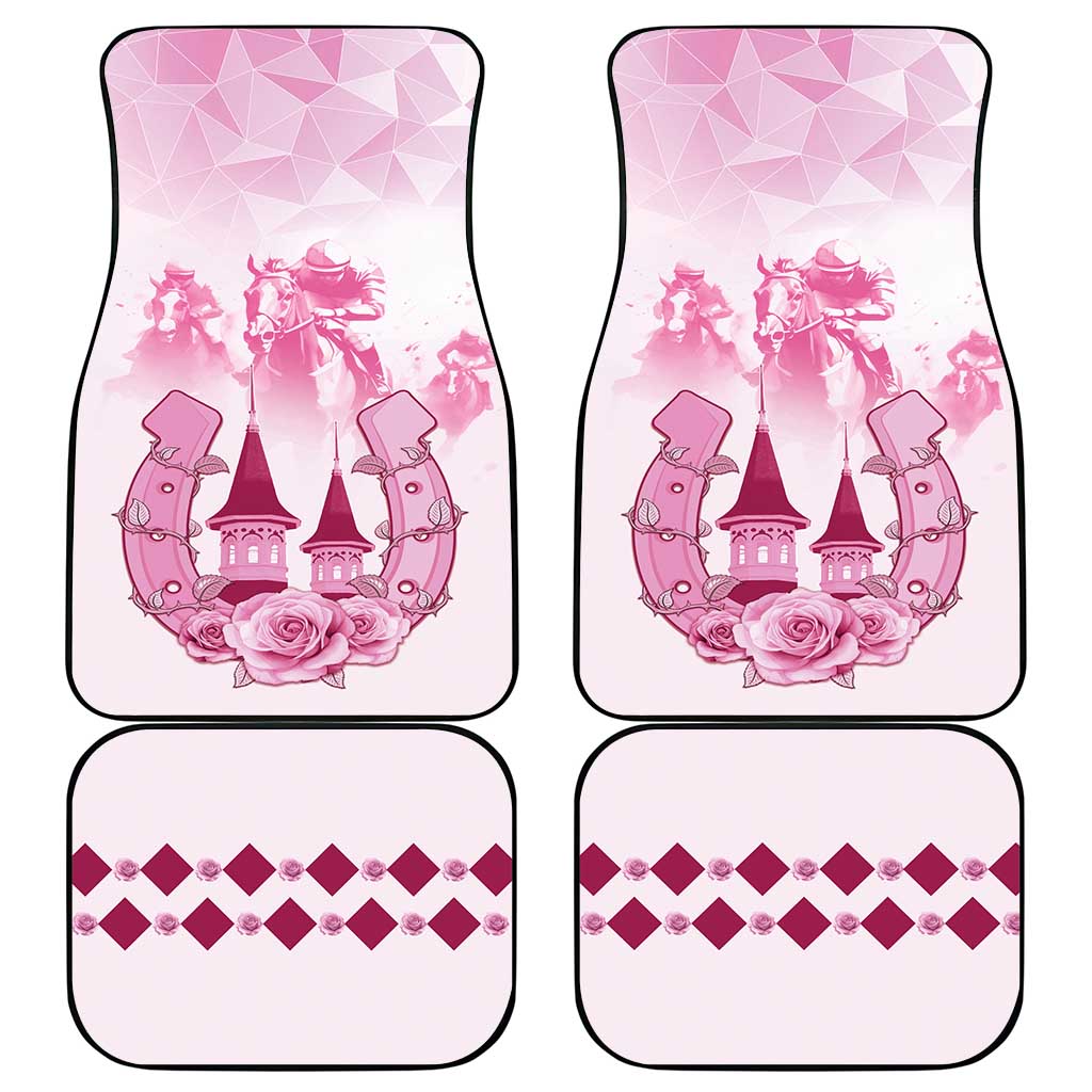 Kentucky Horse Racing Car Mats 151st Anniversary Pink Version LT05