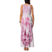 Kentucky Horse Racing Family Matching Tank Maxi Dress and Hawaiian Shirt 151st Anniversary Pink Version LT05