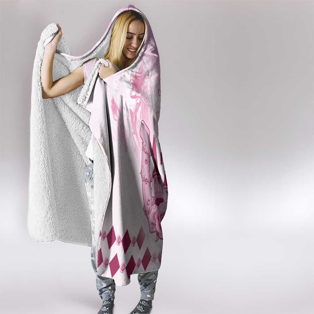 Kentucky Horse Racing Hooded Blanket 151st Anniversary Pink Version LT05