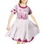 Kentucky Horse Racing Kid Short Sleeve Dress 151st Anniversary Pink Version LT05