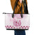Kentucky Horse Racing Leather Tote Bag 150th Anniversary Pink Version