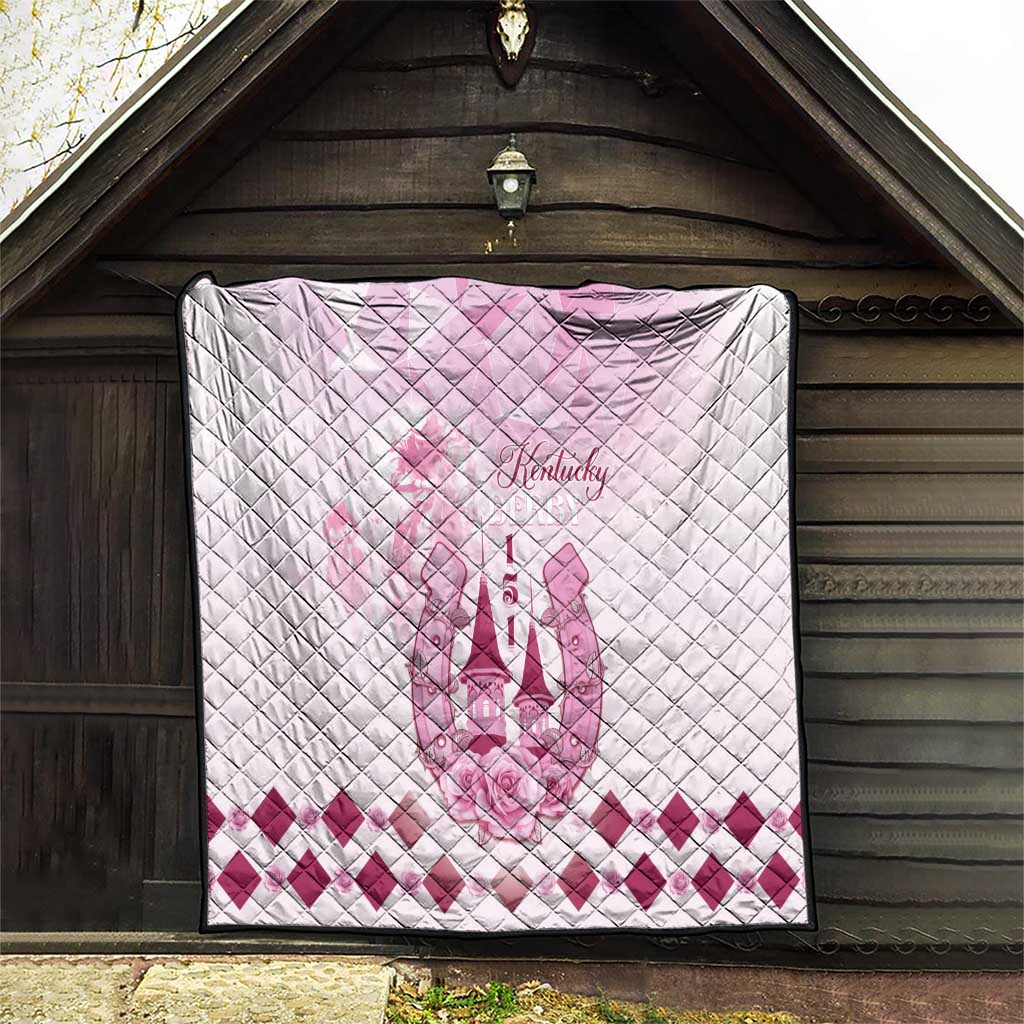 Kentucky Horse Racing Quilt 151st Anniversary Pink Version LT05