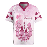 Kentucky Horse Racing Rugby Jersey 151st Anniversary Pink Version LT05